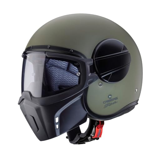 CABERG HELMET JET GHOST X MATT MILITARY GREEN XXL