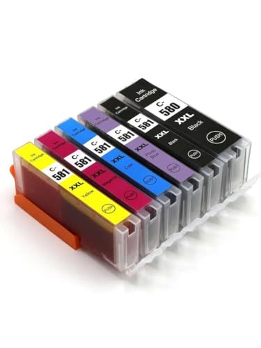 Cartouche Pgi 580 Cli 581 encre fluide pour des impressions photo éclatantes sur Tr8550