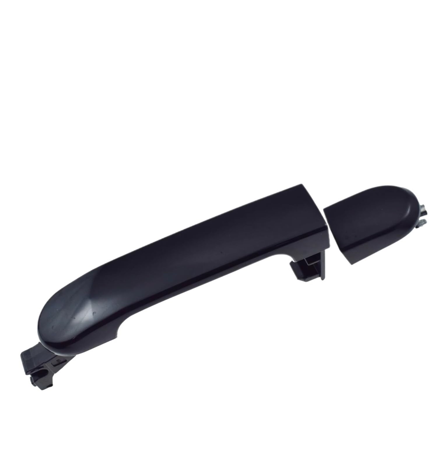 Iukmr 1 Pcs Rear Left For Nissan For Versa For Tiida 1.6L .8L 2007-2012 Black Exterior Outside Door Handle Front Rear Left Or Right (Without Smart Entry) Car Outer Door Handle(1 Pcs Rear Left)