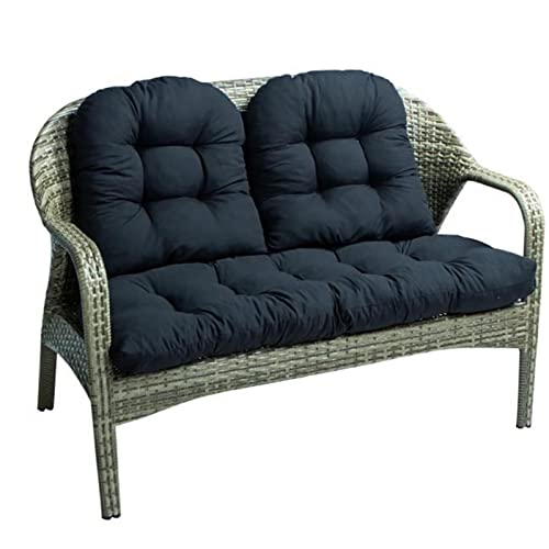 Coussin d'extérieur avec dos idéal pour vos après-midi sur le banc de terrasse - 2