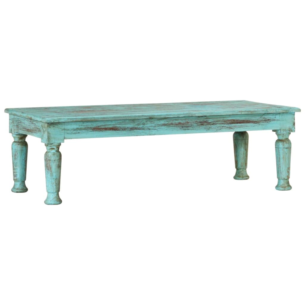 Amazon.com: vidaXL Multicolored Coffee Table, Antique-Look, Solid