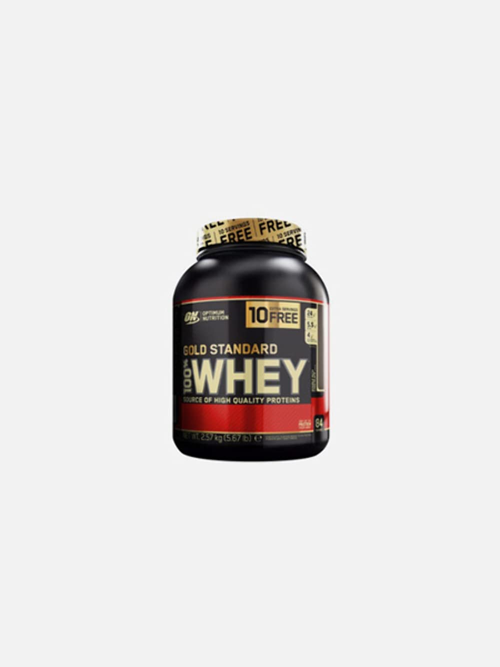 Optimum Nutrition Gold Standard 100% Whey, Double Rich Chocolate - 2263g