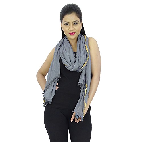 Viscose Chiffon Long Stole Indian Women Dupatta Neck Scarves Chunni Gift For Her2