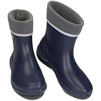 BeComfy Women's Warm EVA Wellington Boots with Removable Inner Lining 36-41 EU, navy, 4 UK