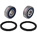 All Balls Racing Wheel Bearing Kit 25-1147 Compatible with/Replacement for Honda CB450K1-K2 1968-1969, CB450T 1965-1967, CB550SC 1983, CL450 Scrambler K-K6 1969-1972