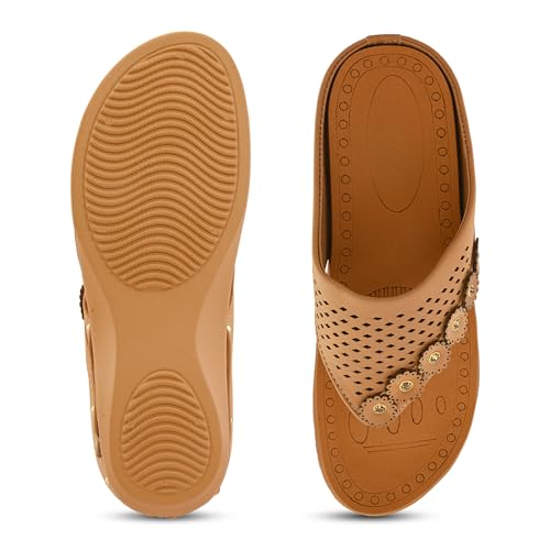 Image of Centrino Women's Sandals | Soft Cushioned Footbed for Extra Comfort | Stylish & Elegant Look for Ladies | Fashionable & Durable Sandal Comfort & Quality (9466)
