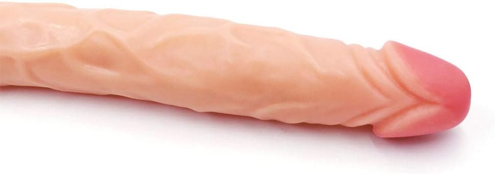 Consolador Realista De Silicona Gelatinosa Dos Cabezas Falsas ...