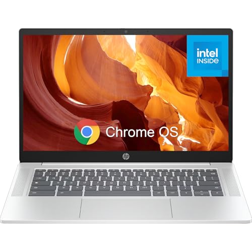 HP Chromebook 14C`m[gp\R FHD IPS fBXvC rWlXm[gp\R Intel vZbT[ N100 4GB LPDDR5 RAM 64GB eMMC Intel UHD Graphics Chrome OS V