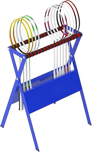 Support de rangement pour raquettes de tennis et badminton solide