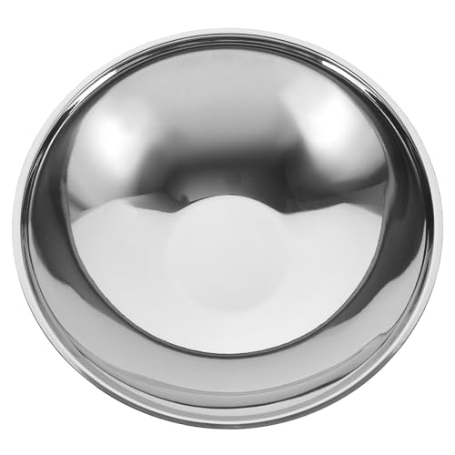 PLAFOPE Tazón de Ramen de Acero Inoxidable Superficie Lisa, Reutilizable y Diseño Elegante, Adecuado para Reuniones Casuales Diarias y Cenas
