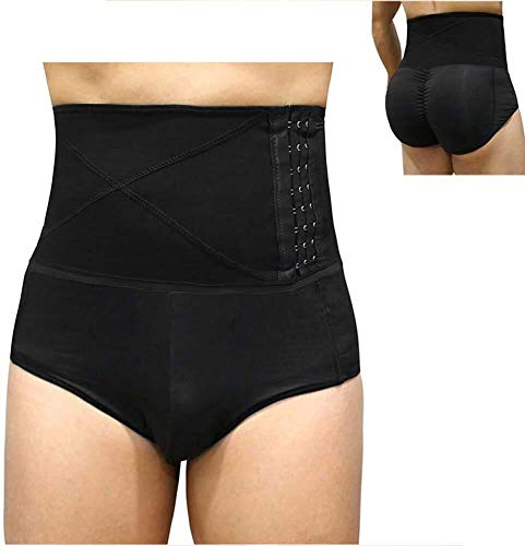 Bóxer con control de barriga para hombre faja reductora y moldeador de cuerpo de alta compresión