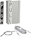 Securitron Touch Sense Handle, Clear Anodized, 12/24VDC