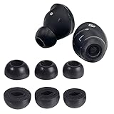 Memory Foam Tips for Samsung Galaxy Buds Pro Earbud Tips. Anti-Slip Replacement Ear Tips with dust Screen, Educing Noise Earbuds, No Silicone Eartips Pain （S,M,L）, Black