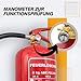 2 x 6kg Pulverlöscher, Feuerlöscher, Autolöscher, ABC Pulver, Pulver Feuerlöscher inkl. Halterung und Prüfschild