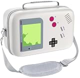 ivoler Funda para Nintendo Switch 2, Protectora Dura de Lujo para Interruptor portátil, Estuche para la Consola Nintendo Switch 2, y Otros Accesorios Contiene 20 Cartuchos de Juego-RetroShell DMG