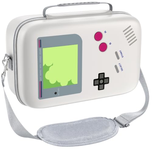 ivoler Funda para Nintendo Switch 2, Protectora Dura de Lujo para Interruptor portátil, Estuche para la Consola Nintendo Switch 2, y Otros Accesorios Contiene 20 Cartuchos de Juego-RetroShell DMG