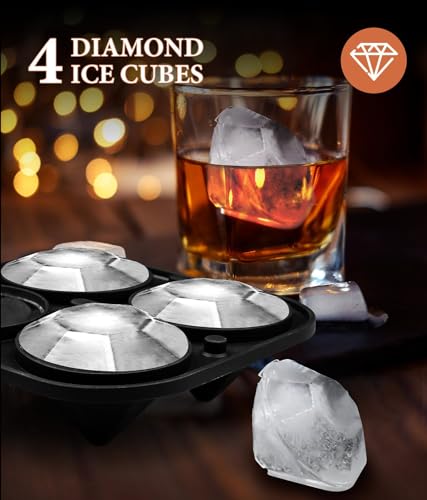 Moldes de hielo de silicona con tapa set 3 piezas miniatura 4