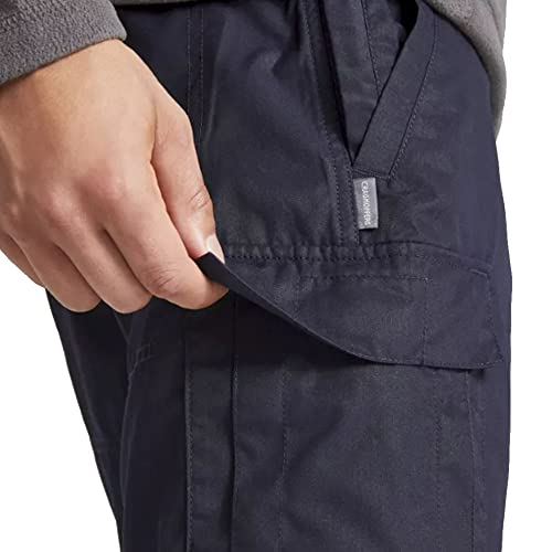 Craghoppers Mens Expert Kiwi Slim Fit Tailored Convertible Trousers Black Size 32 - Image 5