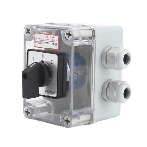 Interrupteur à cames rotatif SZW26/LW26-20 D202.2 commutateur 20A 2 pôles