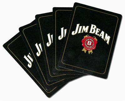 Preisvergleich Produktbild Jim Beam Playing Cards