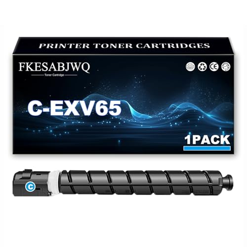 Cartouche toner C-EXV65 cyan pour des rapports professionnels impeccables