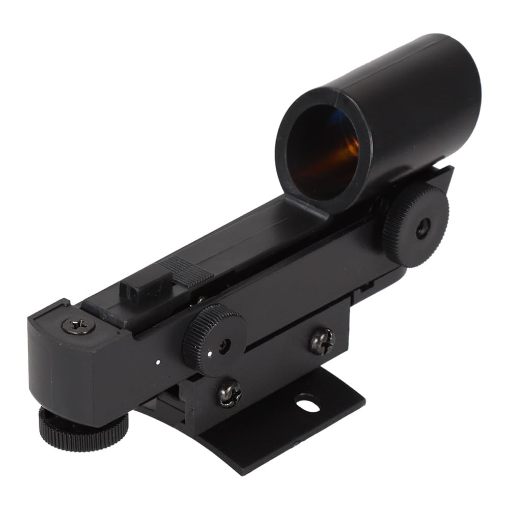 Mirino a Punto Rosso per Telescopio, Mirino Star Finder con Punti Rossi Regolabili, Design Facile da Usare, Luminosità Regolabile, Qualità Premium