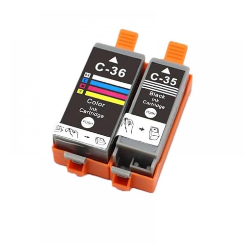 Cartouche PGI 35 CLI 36 haute clarté pour impression mobile IP110 TR150
