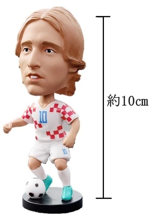 Amazon.co.jp: サッカー 選手 ボブルヘッド フィギュア (ルカ
