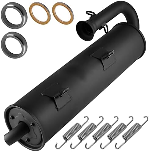 Caltric Muffler W/Spark Arrester Gasket Compatible with Yamaha Rh...