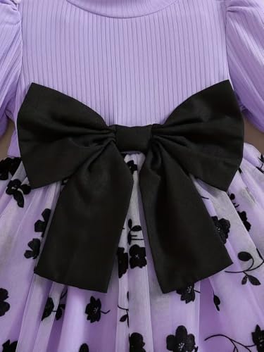Image of TAGAS Baby Girl's Elegant and Sweet Mesh Splicing Dress for Party || Frock for Girls || Short Sleeve Dress for Girls ||Fency Dress||(KD-134)