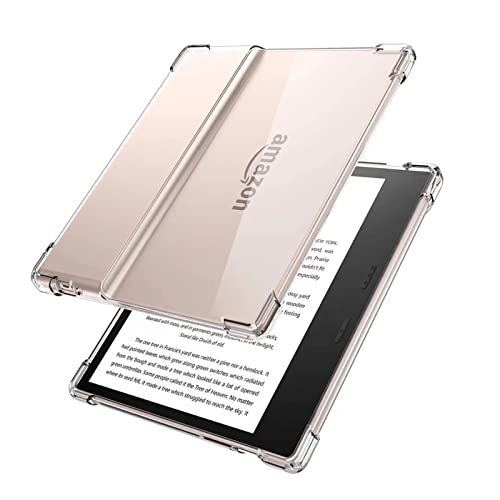 Sffine Transparent Case For 7" Kindle Oasis 10Th Generation 2019 And Kindle Oasis 9Th Generation E-Reader 2017,Shockproof Reinforced Corners Bumper Thin Slim Soft Clear Tpu Gel Rubber Back Cover Skin #TOP4