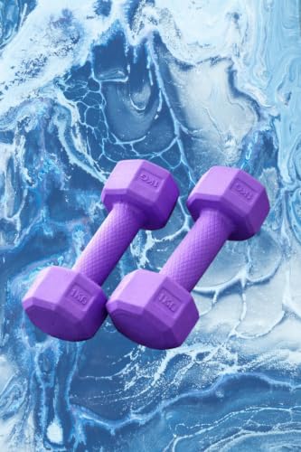 Image of Dumbbell 1Kg Pair Hexa PVC Dumbbells Set For Home Gym, Exercise & Fitness Dumbbell (Black) Fixed Weight Dumbbell Home And Gym Use (1Kg X 2PCS)