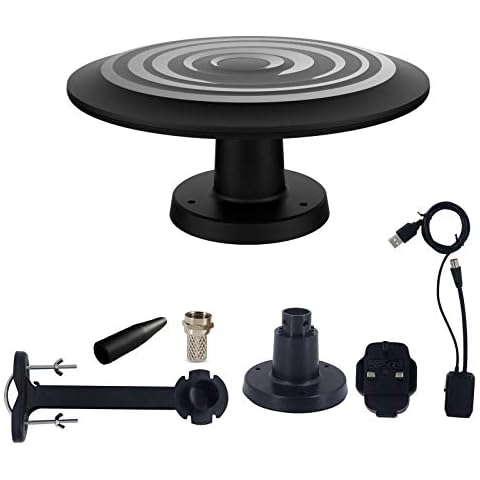 4G Motorhome Caravan Boat Digital OMNI 360 Freeview HD TV Outdoor Indoor Aerial Cover