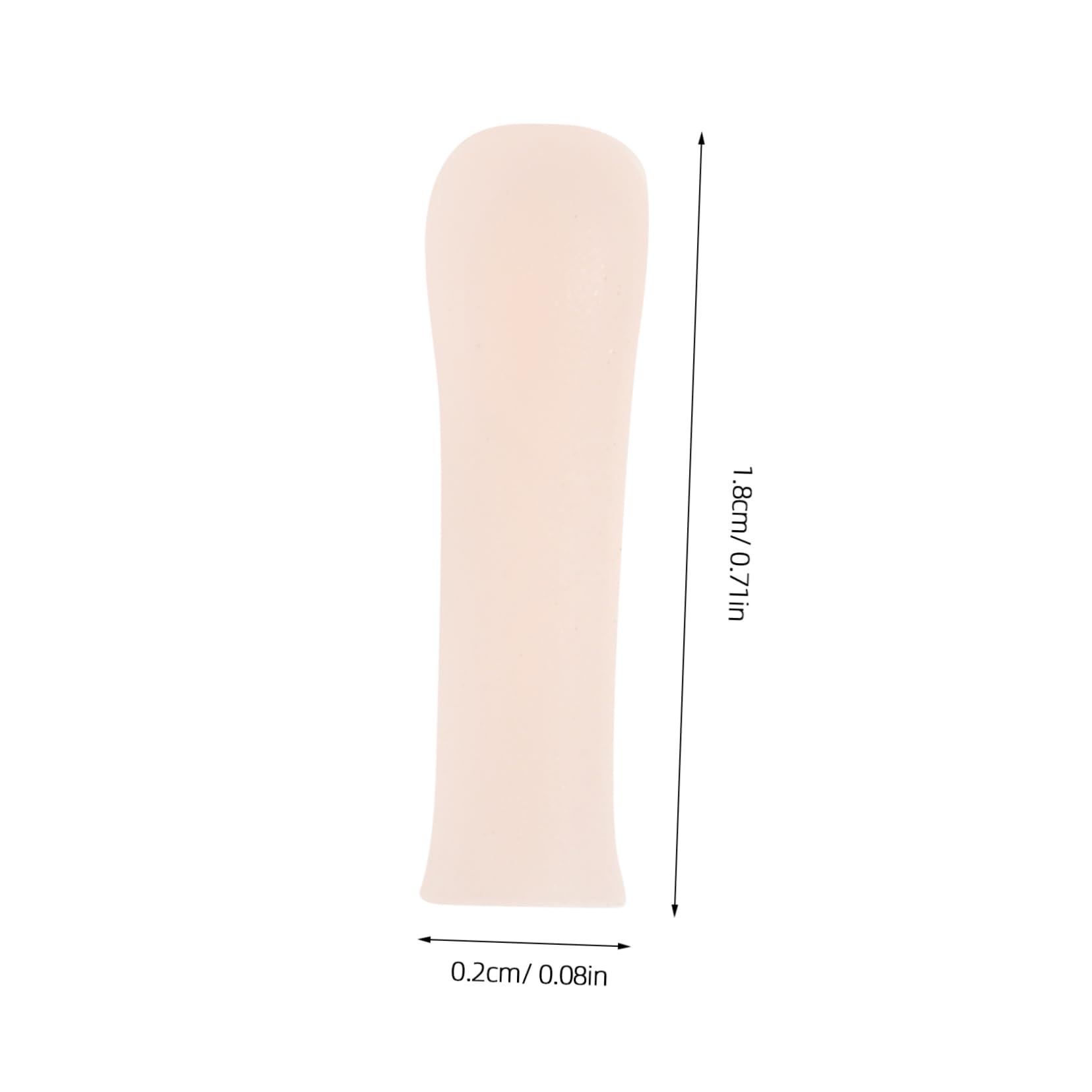 FOYTOKI 10pcs Ear Spoon Tips Silicone Covers for Ear Cleaning Safe Gentle Replacement Tips for Adults Boys and Girls