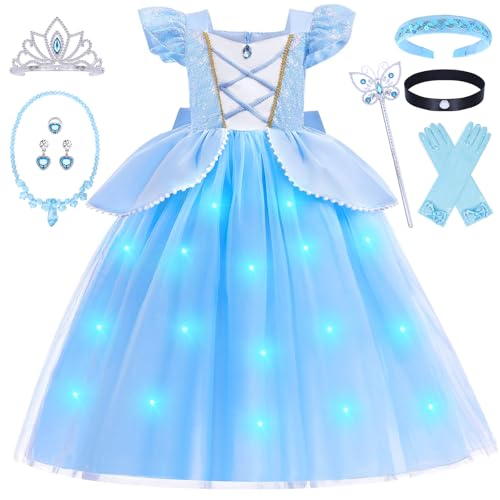 Disfraz Princesa para Niñas 5-6 Años con Accesorios miniatura 1