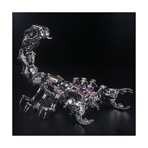Gioco di Puzzle Puzzle a Forma di Scorpione per Adulti 1000 Pezzi e Oltre Puzzle 3D in Metallo con Altoparlante Bluetooth Puzzle 3D per la Decorazione del Tempo