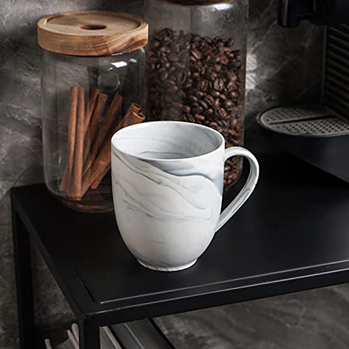 Set de 4 tazas de porcelana Stone Lain Brighton gris miniatura 3