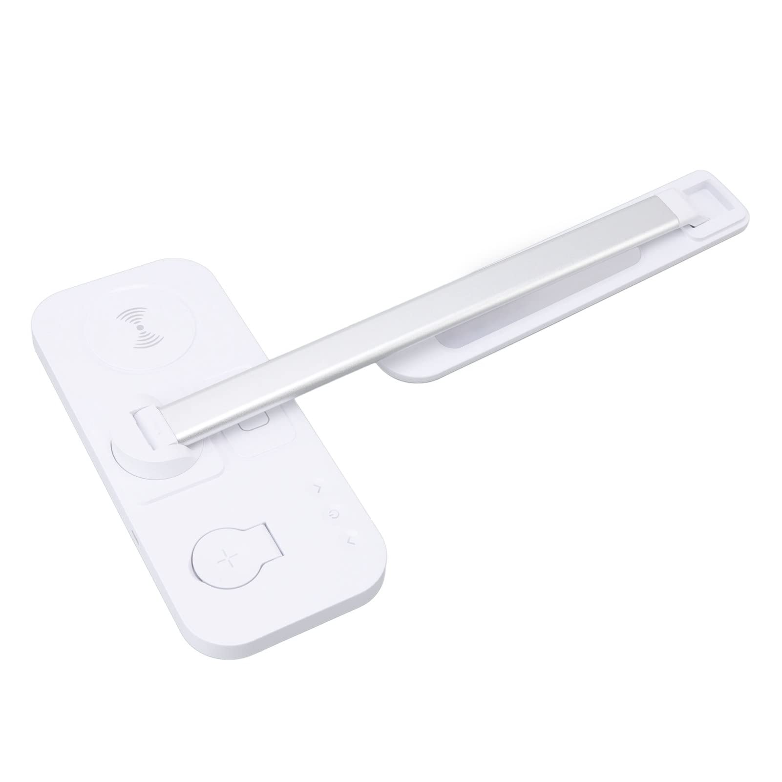Greensen Lampada Scrivania di Ricarica Wireless, Spia Lampada Tavolo con Caricatore Rapido 15 W -addempiede a 3 Temperature di Colore per i Prodotti