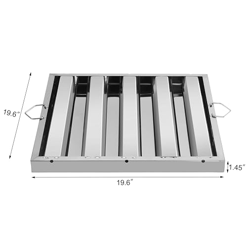 New Star Foodservice 54378 Stainless Steel Hood Filter 20" W x 20" H by New Star Foodservice - Used condition - Image 2