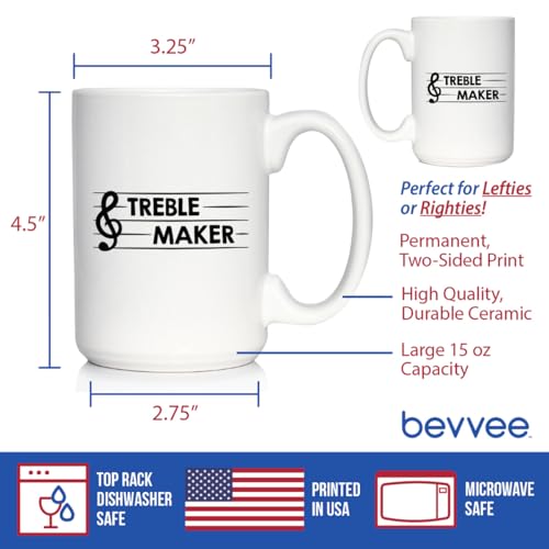 Taza de Cerámica Blanca 15oz miniatura 4