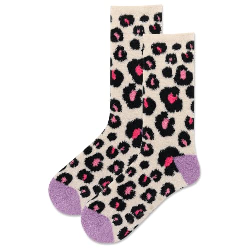 Image of Hot Sox Women's Cozy Non-skid Gripper Slipper Socks - 1 Pair Pack - Cute & Fun Novelty Gifts