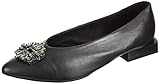 Forro de piel GIOSEPPO SIEBENALER, Zapatos Planos Mary Jane Mujer, Negro, 39 EU