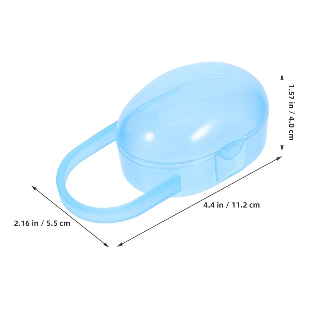 UPKOCH 10pcs Pacifier Case Container: Baby Pacifier Holder Box for Travel - Nursery Newborn Accessories - Infant Essentials for Diaper Bags