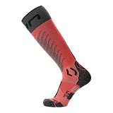 UYN W Ski One Merino Socks Pink, Damen Merino Ski- und Snowboardsocken, Größe 39 - 40 - Farbe Pink - Black
