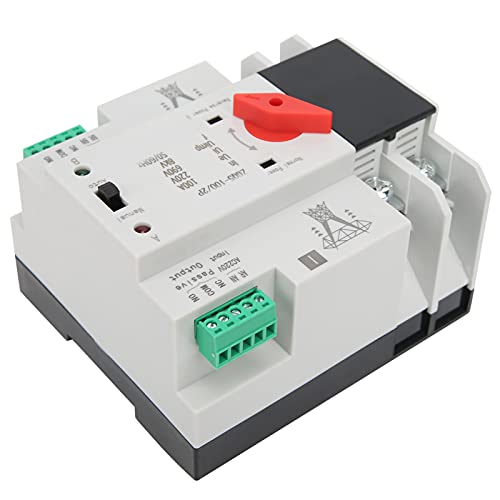 Inverseur de source automatique double puissance ZGQ5-100/2P pour un basculement continu