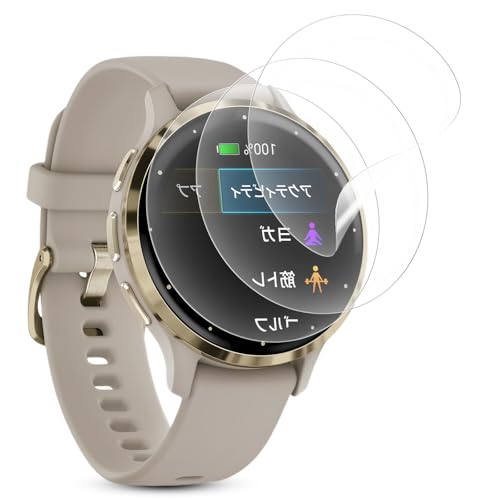 �y3������z�Ή� GARMIN(�K�[�~��) Venu 3S�p �ی�t�B���� �ȖʑΉ� 3D�S�ʕی�t�B���� GARMIN Venu 3S TPU�t���ی�t�B���� 24���Ԏ����C���Z�p�u�C���X�g�[���c�[���t���vVenu 3S �p �t�B���� �����h�~ �C�A���X