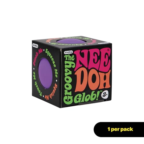 Image of Schylling NeeDoh Original - Sensory Fidget Toy - Purple - Ages 3 to Adult , 1 Count ( Pack of 1)