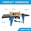 Benchtop Woodworking Router Table (Router Not Included)