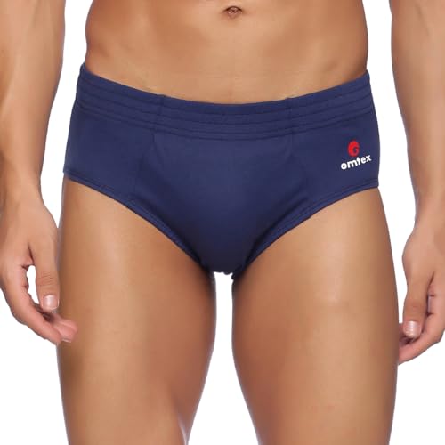 Image of omtex Sports Cricket Special Brief for Mens, Ideal for Workout and Sports Quick Dry Moisture Wicking Underwear (Pack of 1)