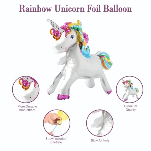 Image of Happy Birthday Balloons Decoration Kit - 77 Pcs Pink Garland Set for Birthday Decoration | Birthday Party Decoration Set for Celebrations for Kids & Girls